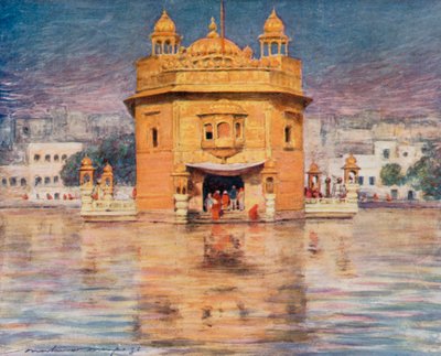 The Golden Temple by Mortimer Ludington Menpes